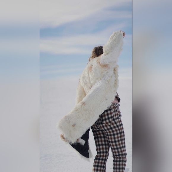 Vintage Mongolian Curly Lamb Fur Coat. - Picture 6 of 9